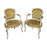 Pair of armchairs cabriolet louis xv