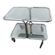 chrome rolling bar from the 1970s