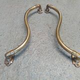 Antique brass handles