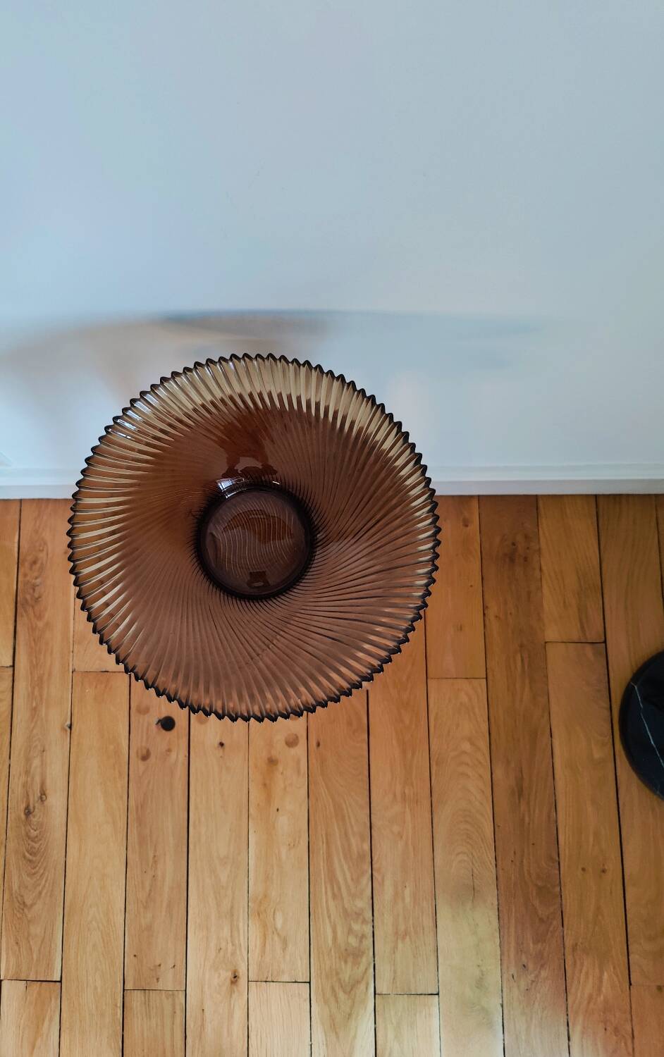 Veropa smoked glass dish