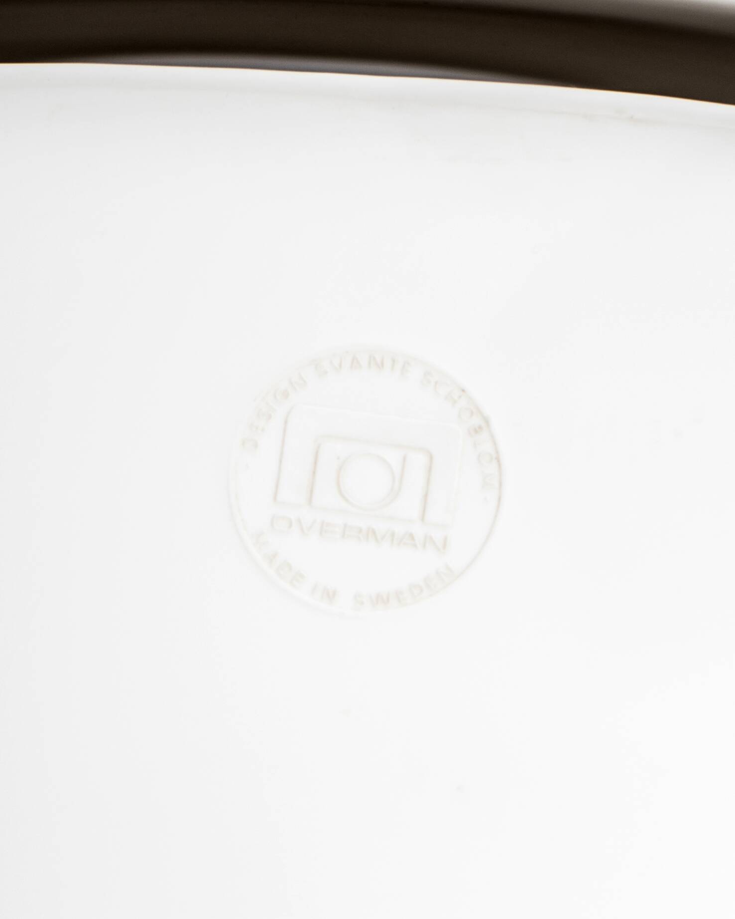 Plastic and Tubular Steel Chair by Svante Schoblom for OVERMAN, made in Sweden