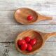 Duo of wooden dishes