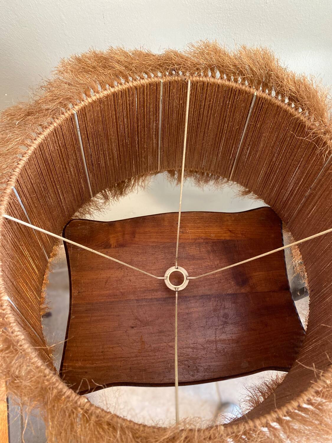 Large vintage lampshade