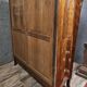 Curved Louis XV style armoire with floral marquetry, 20th century period.