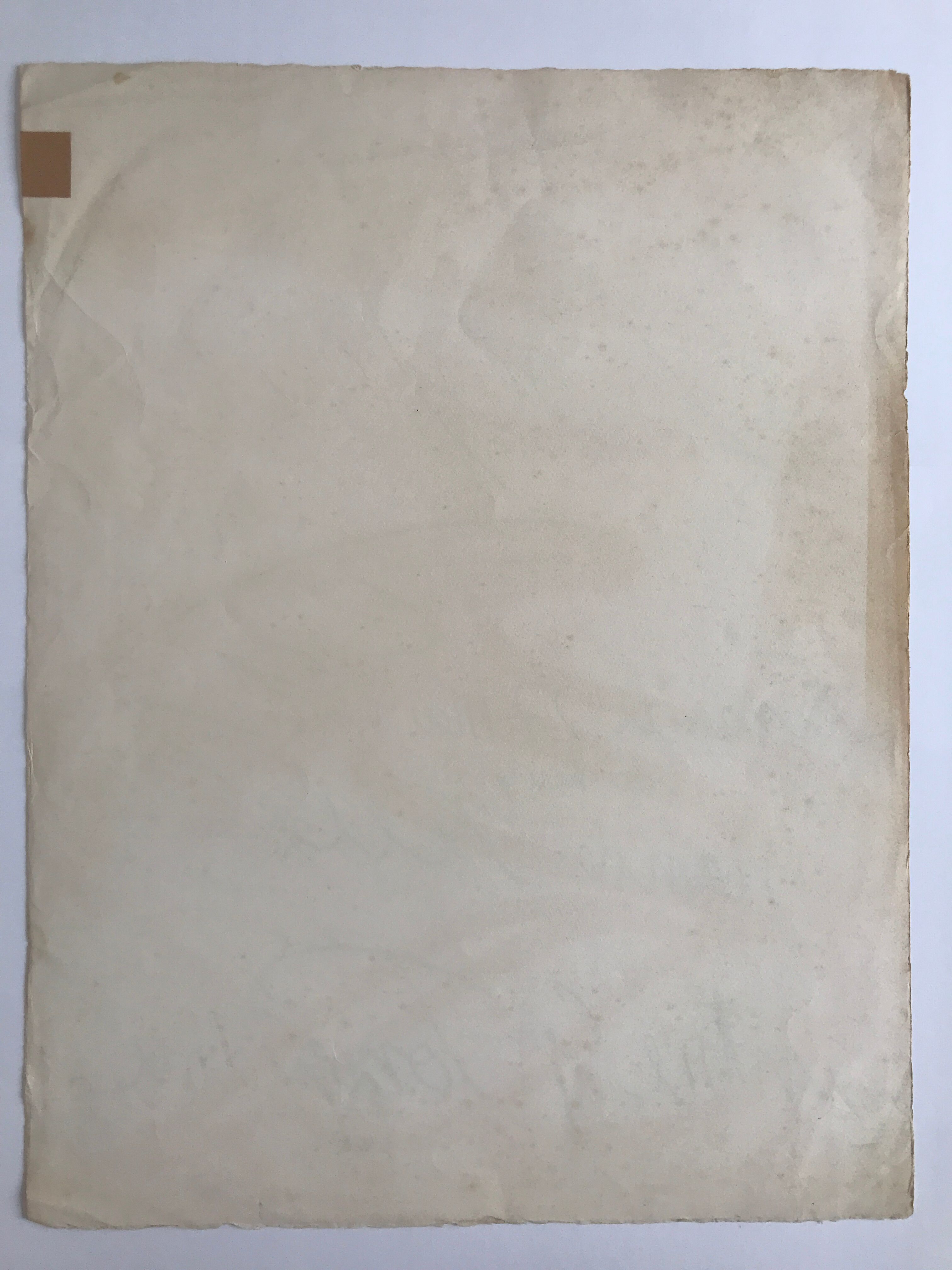 Original lithograph signed by Jean MESSAGIER, Centre Pompidou, 1978