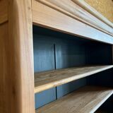 Cherry wood bookcase