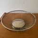 80s silver metal table baskets