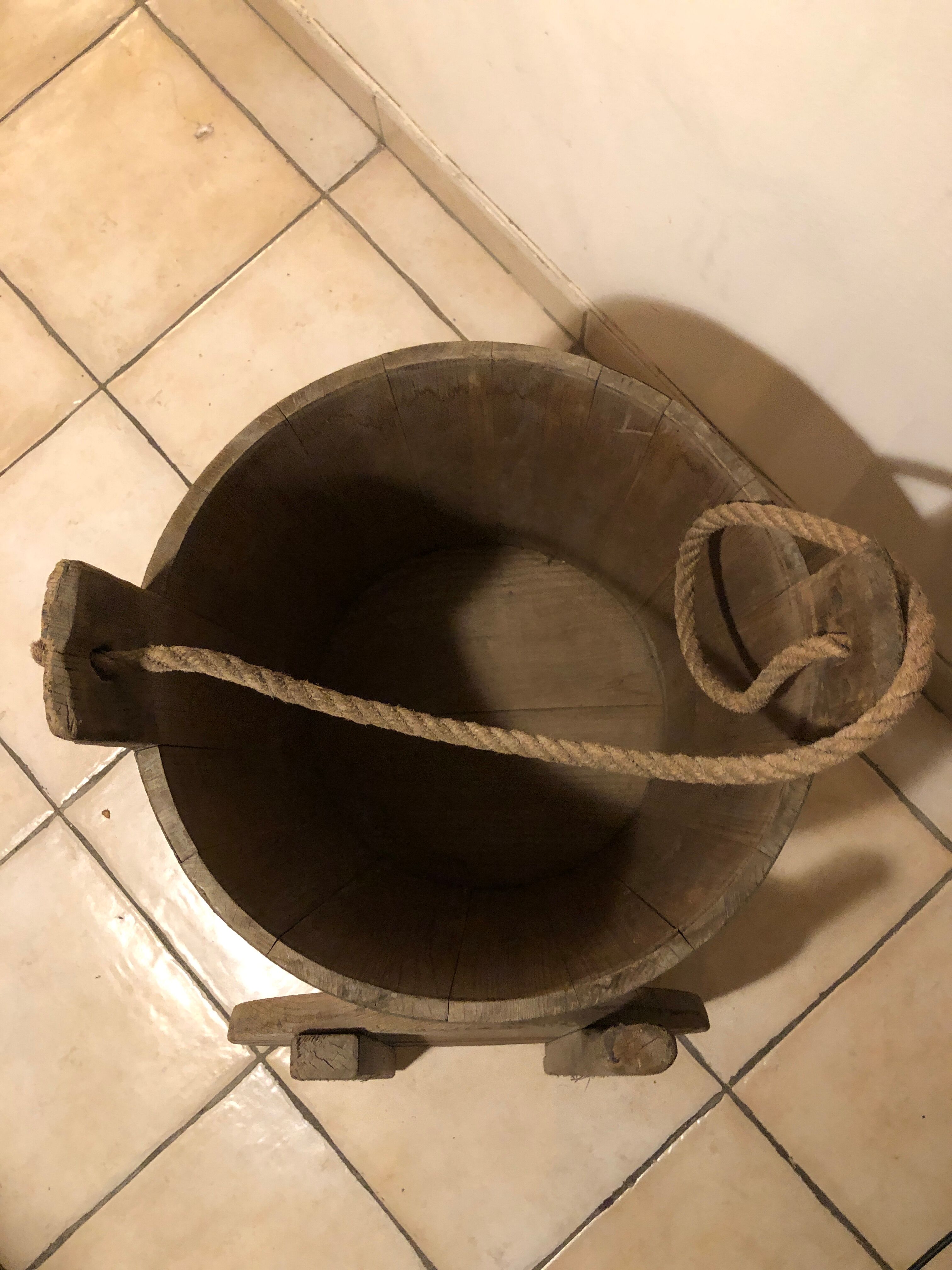 Traditional Japanese bucket