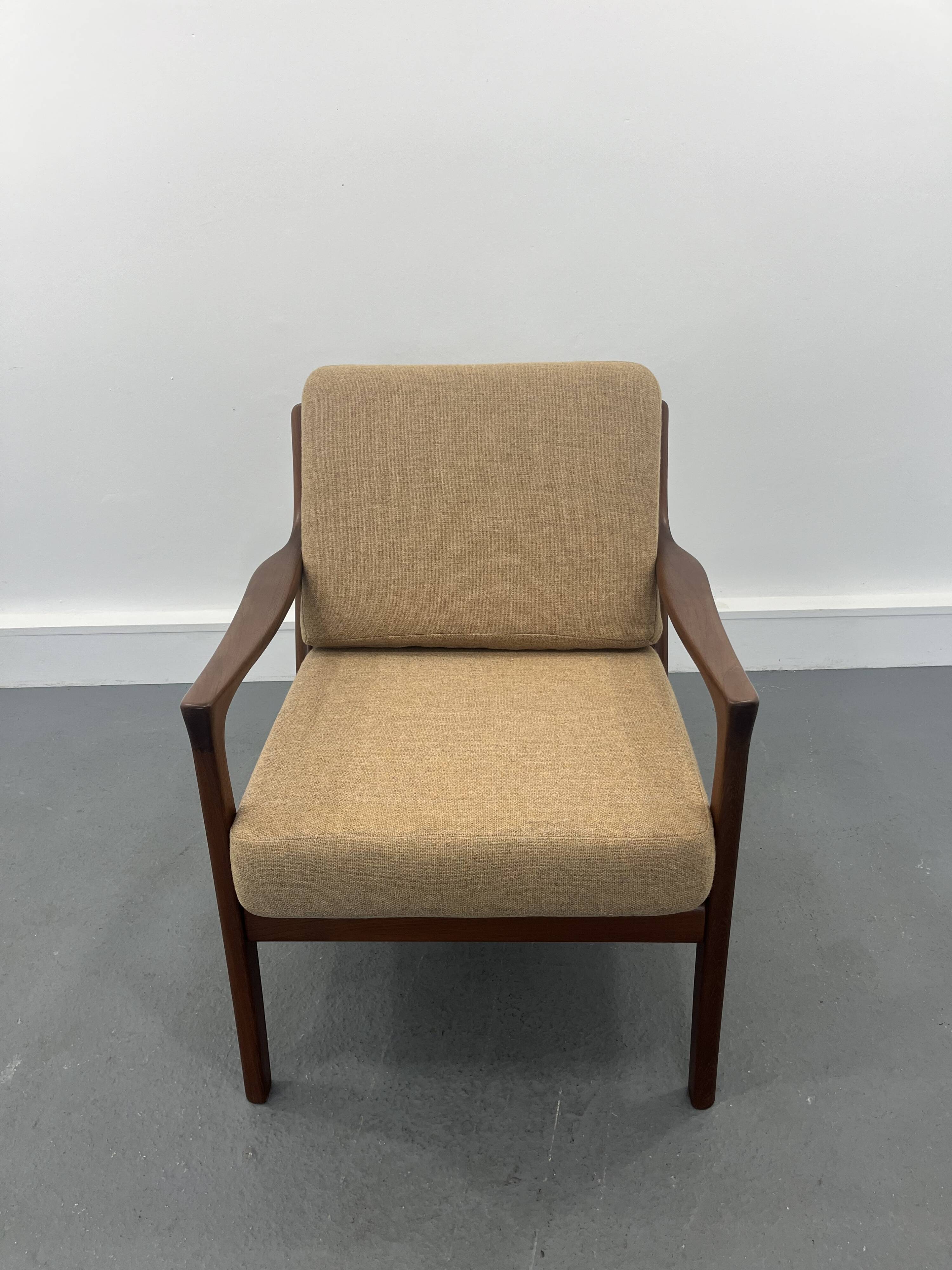 Vintage teak lounge chair,Denmark, 1960s.