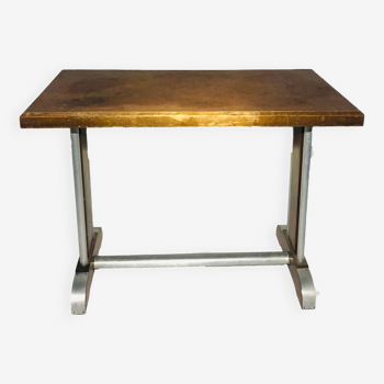 Bistro table - 1950 - Typical Parisian wooden bistro