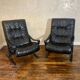 Pair of vintage Westnofa Siesta armchairs by Ingmar Relling 1960.