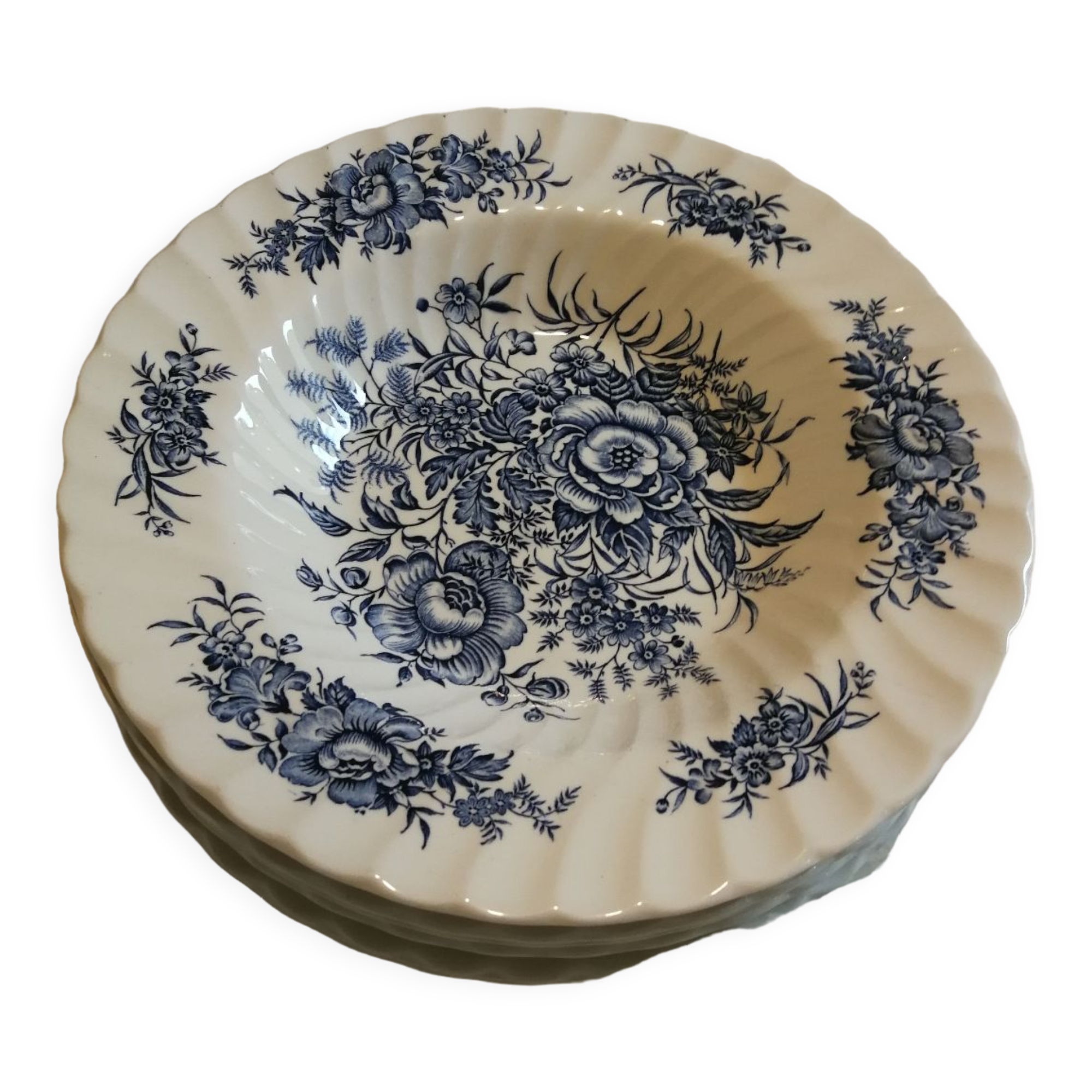 Set of 6 Beacon Hill soup plates