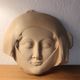 Funeral mask XIV - Official casting Louvre (1979) - Luminous patina