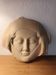 Funeral mask XIV - Official casting Louvre (1979) - Luminous patina
