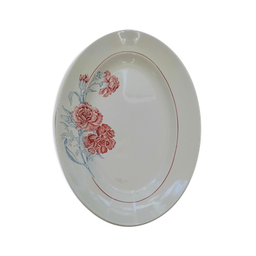 Oval plate Saint Amand