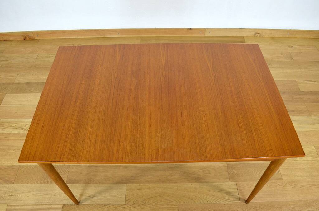 Vintage Scandinavian Teak Table 1960