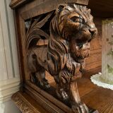 Buffet Henri II 2 oak bodies