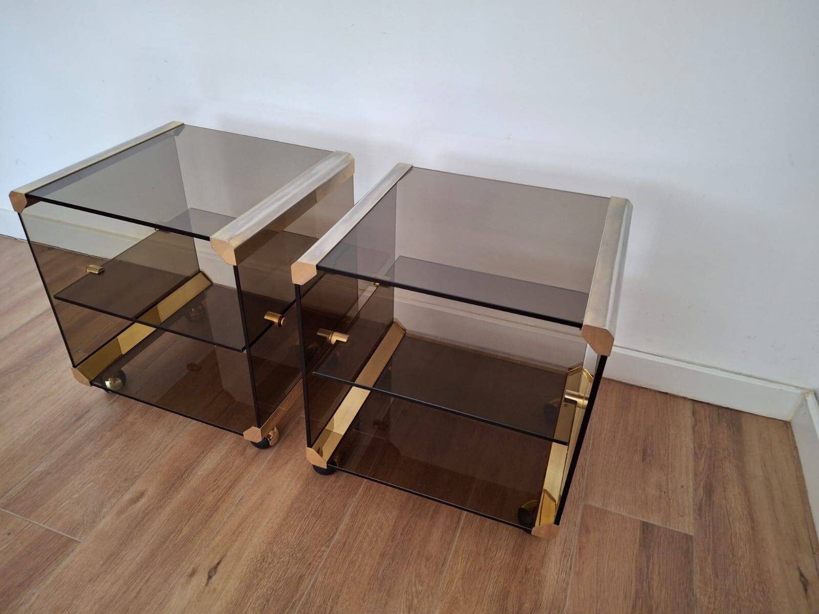 Pair of Italian Coffee Tables, 1970s