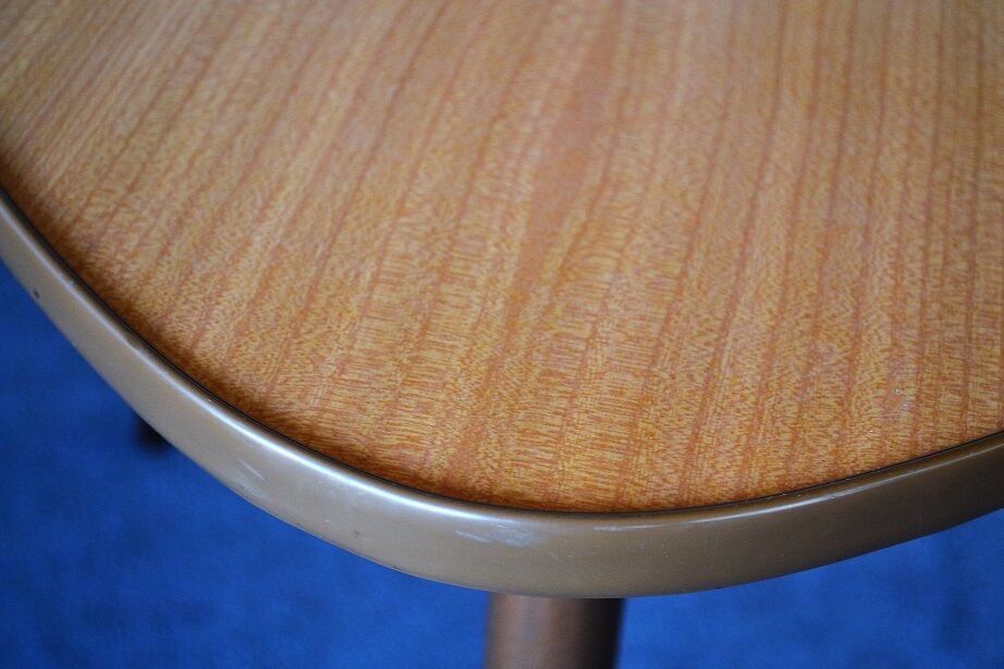 Formica table tripod compass vintage 1960 s