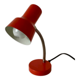 Red desk lamp