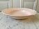 Hollow dish digoin sarreguemines pink 40s