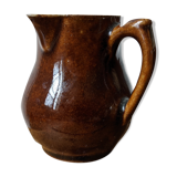 Pot à lait céramique marron