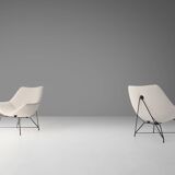 Cosmos Living Room Set of 3 by Augusto Bozzi for Saporiti, Italy, 1954