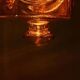Japandi Lampe suspendue en verre, lampe en verre vintage cubique bohème