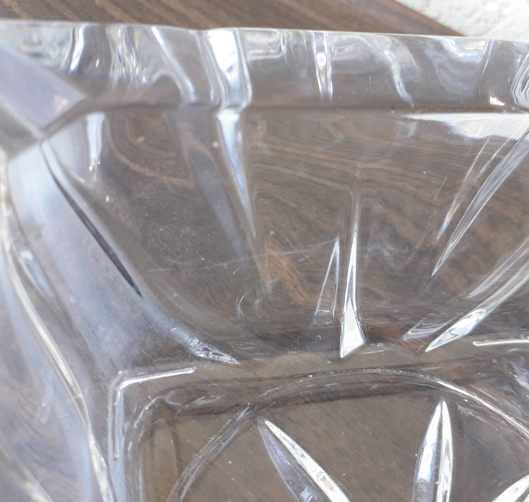 Crystal ashtray