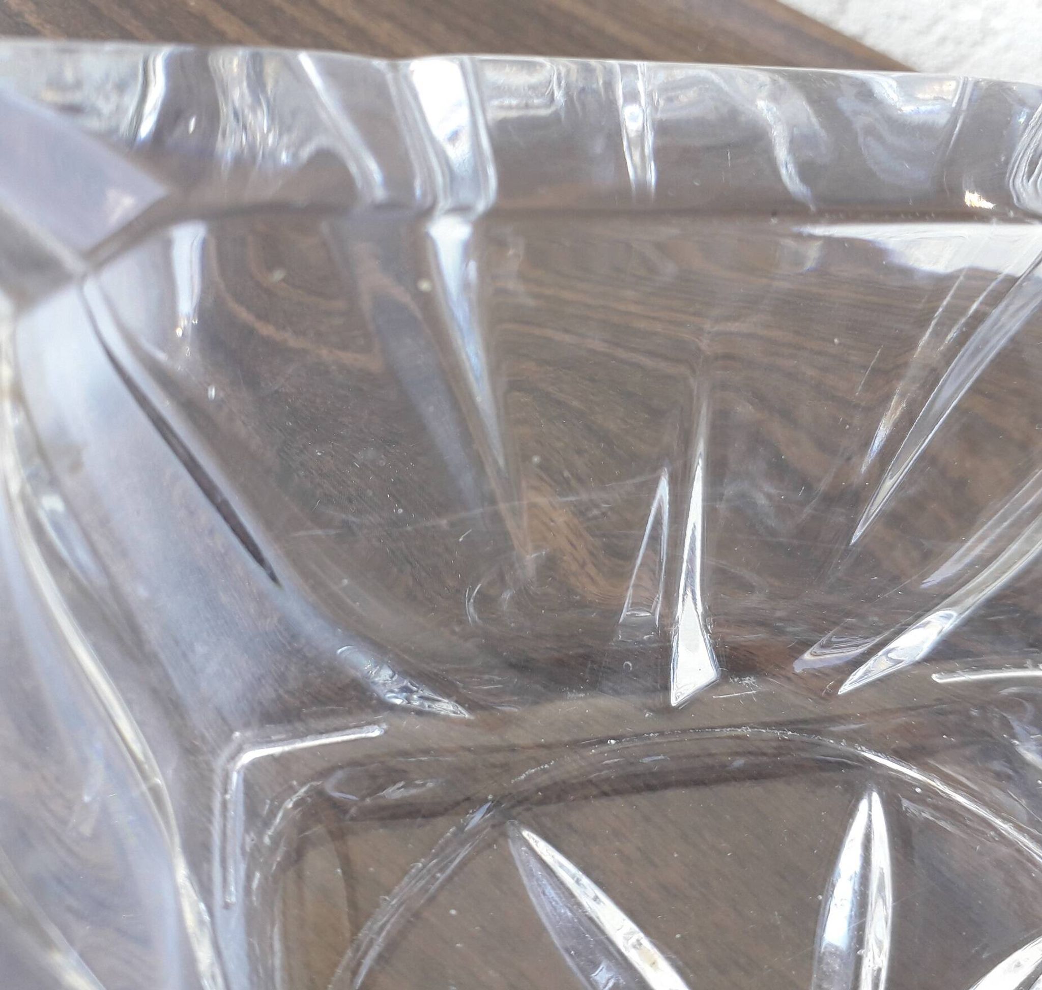 Crystal ashtray