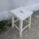 White stool