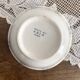 Antique ironstone bowl HBCM Roses