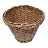 Panière corbeille papier rangement osier