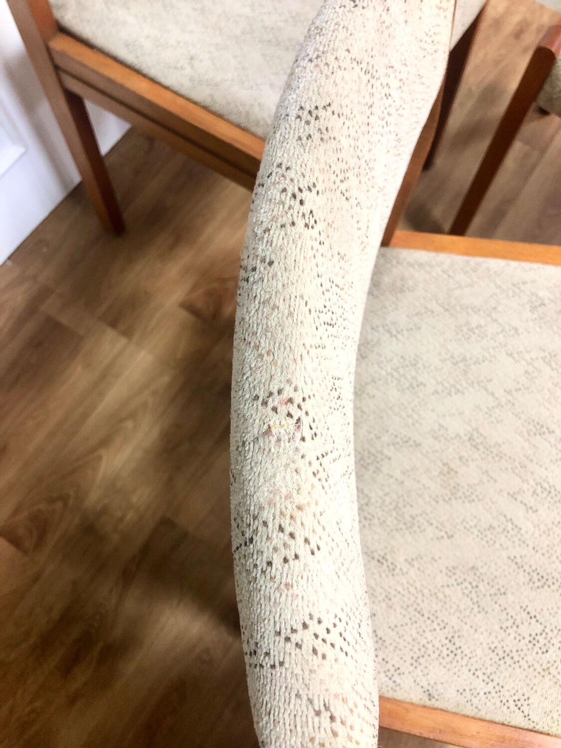 Set of 4 vintage Scandinavian chairs