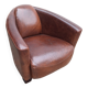 Praise leather club chair