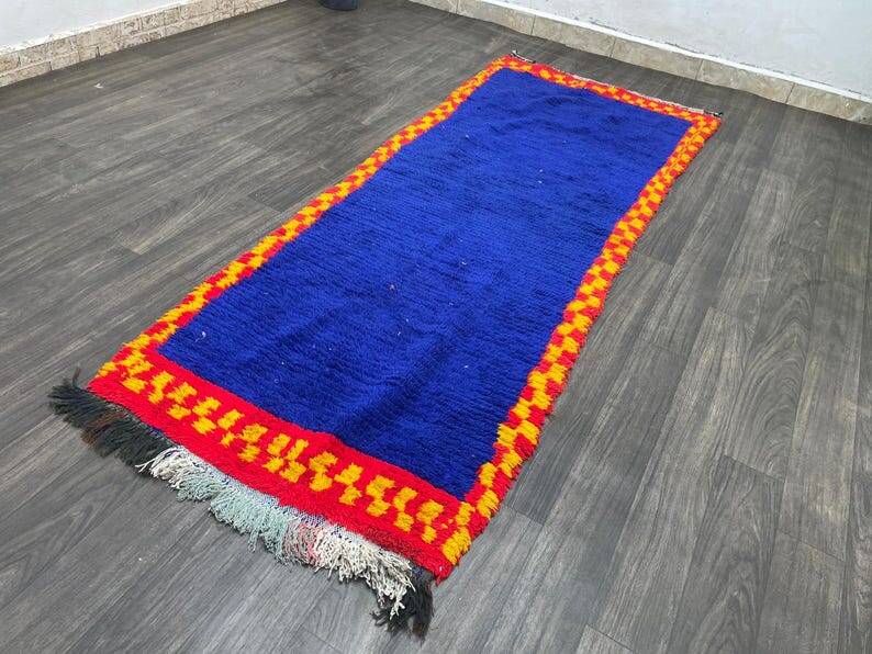 Moroccan handmade rug 250cmx100cm
