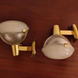 Pair of Stilnovo wall lights - Italy 1950s