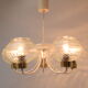 Mid-century chandelier by instala jilove u decina,1970's.