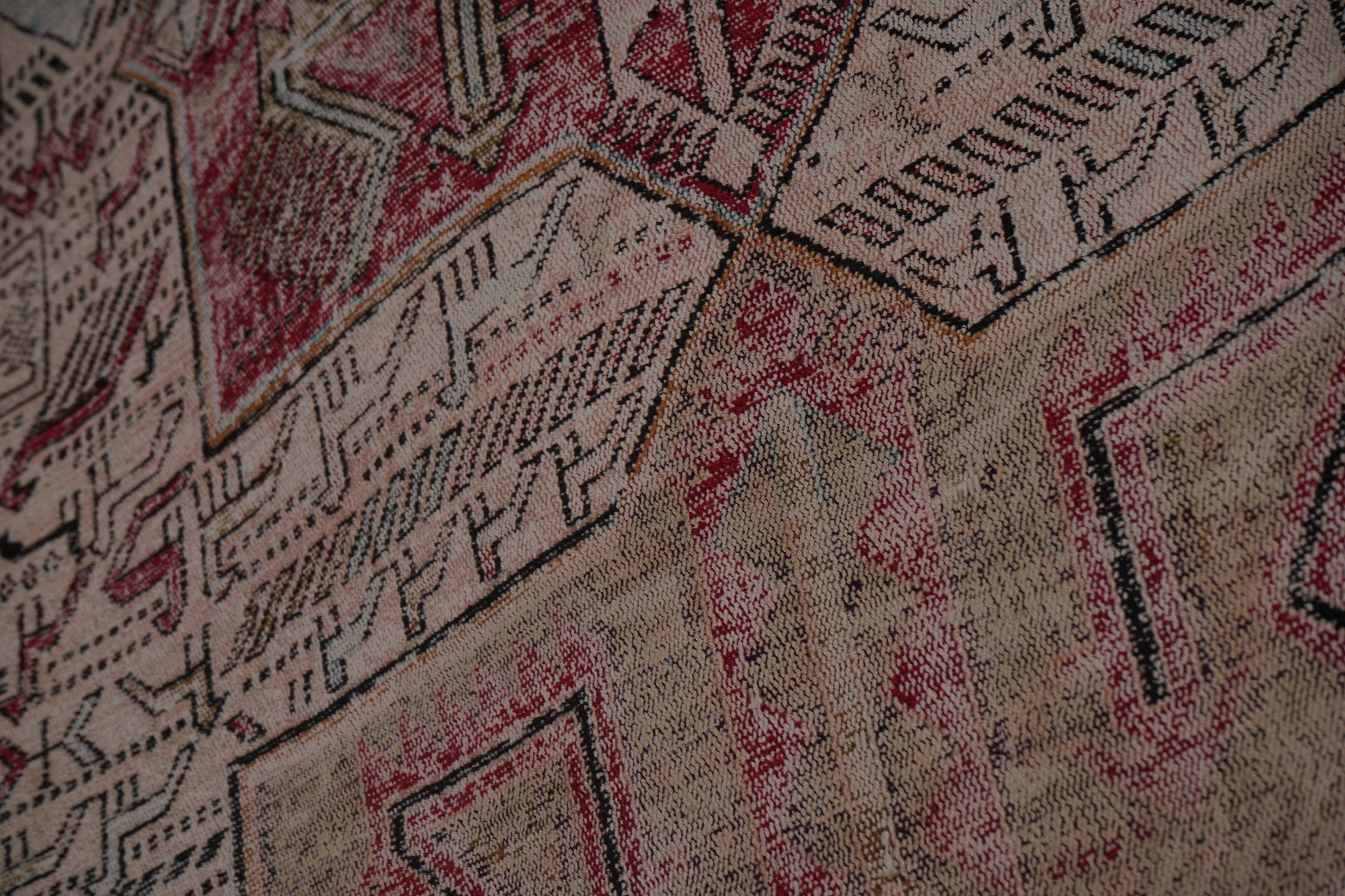 Vintage Turkish Oushak Handwoven Rug 123x183 cm