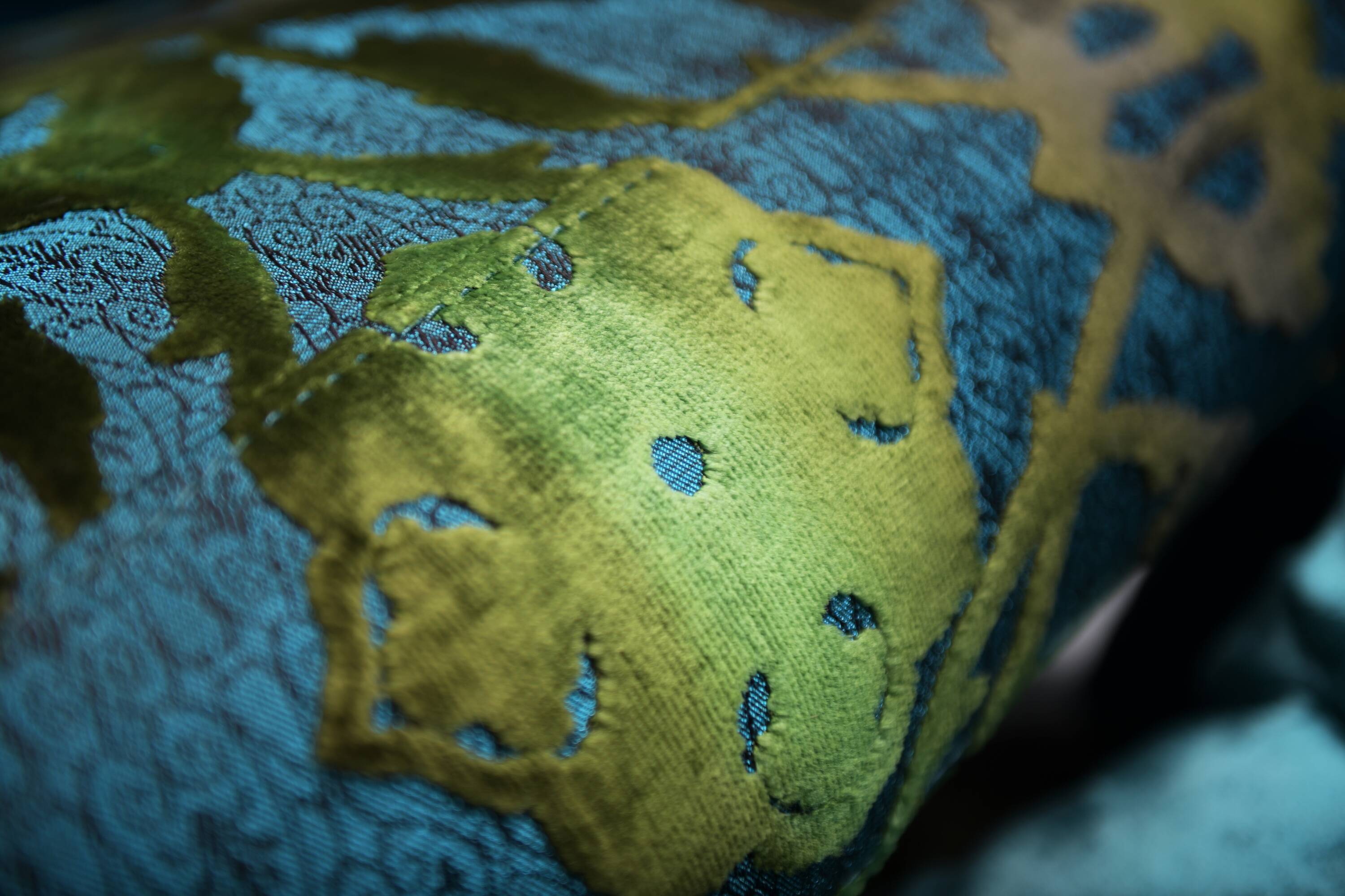 Stunning NAPALI 126 modular velvet sofa by the Bretz Brothers for Bretz Germany