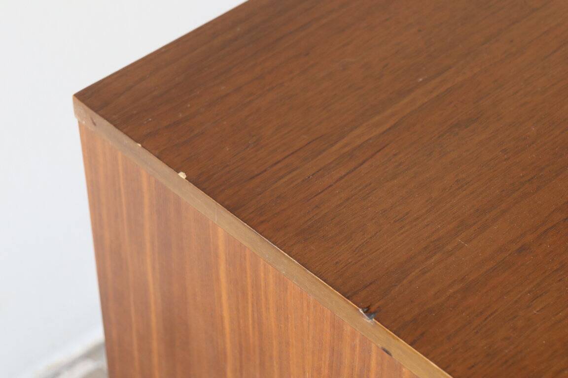 Pair of vintage wooden bedside tables, 1970s