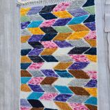 Colorful Moroccan wool rug 250cm x 150cm