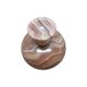 Vintage Onyx Marble Bowl On Foot 80s