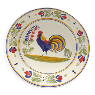 Large Quimper decorative dish