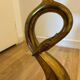 Lampe de table, sculpture cygne, par Regina, Italie 1970