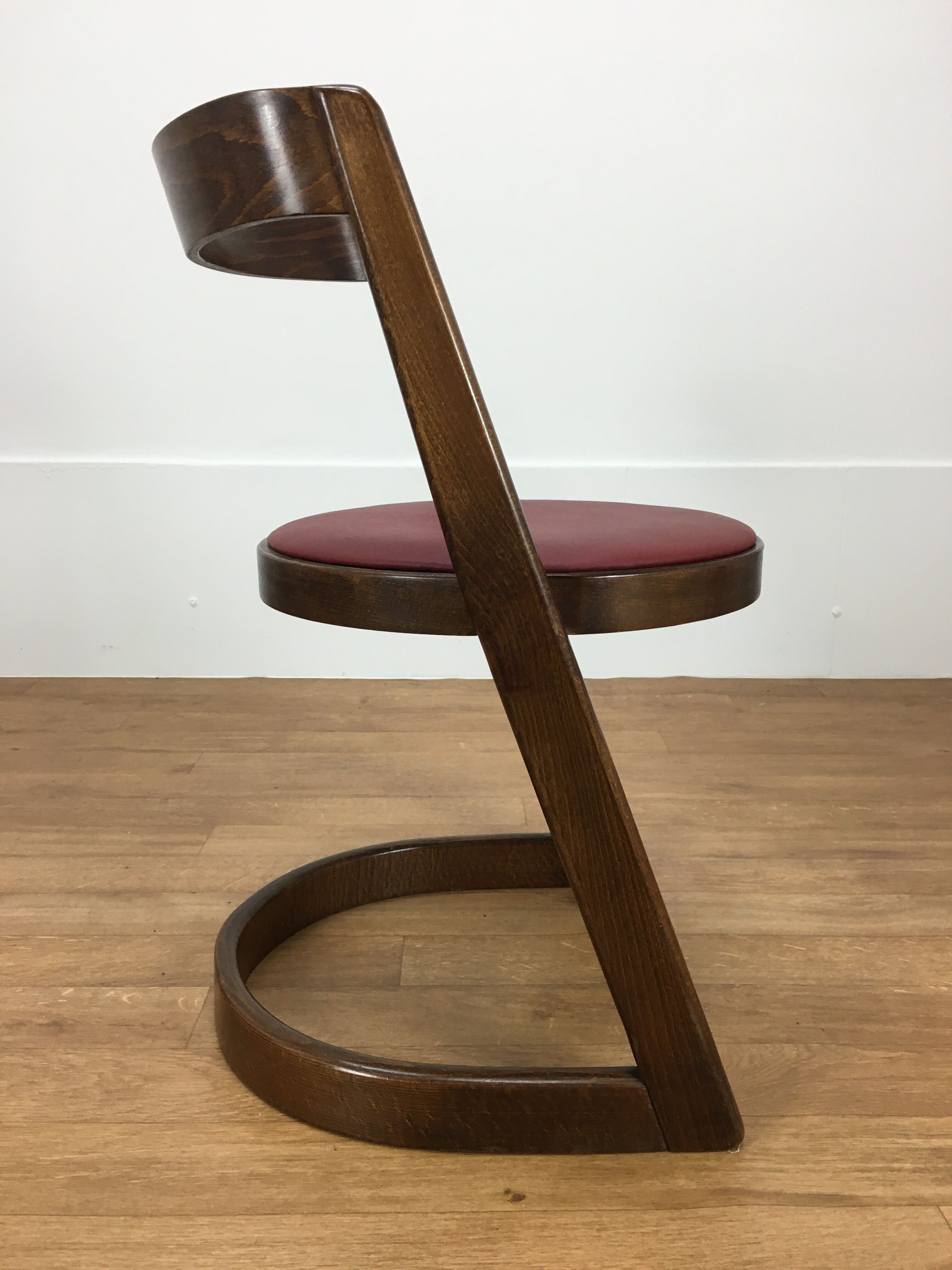 Set of 6 chairs Baumann Halfa design 70's