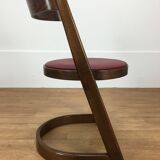 Set of 6 chairs Baumann Halfa design 70's