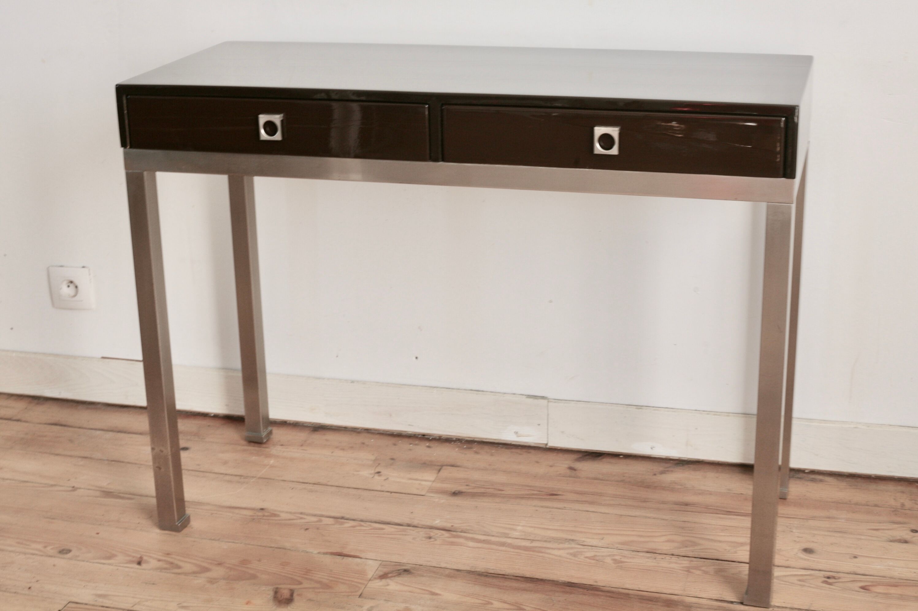 Console by Guy Lefèvre, Maison jansen, circa 1970