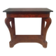 Nineteenth-century mahogany and marble console table