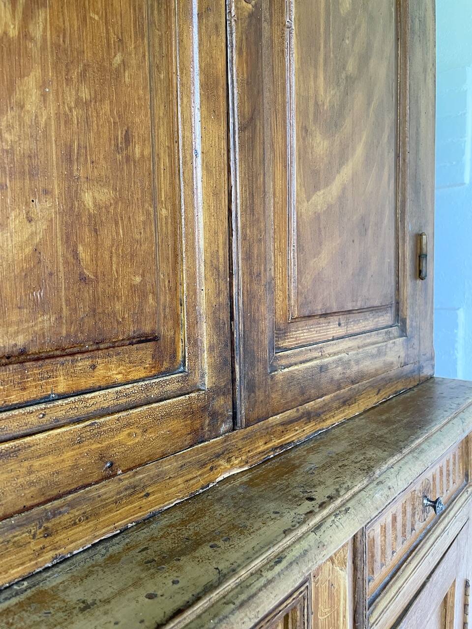 Two-body grocery cabinet, 1900